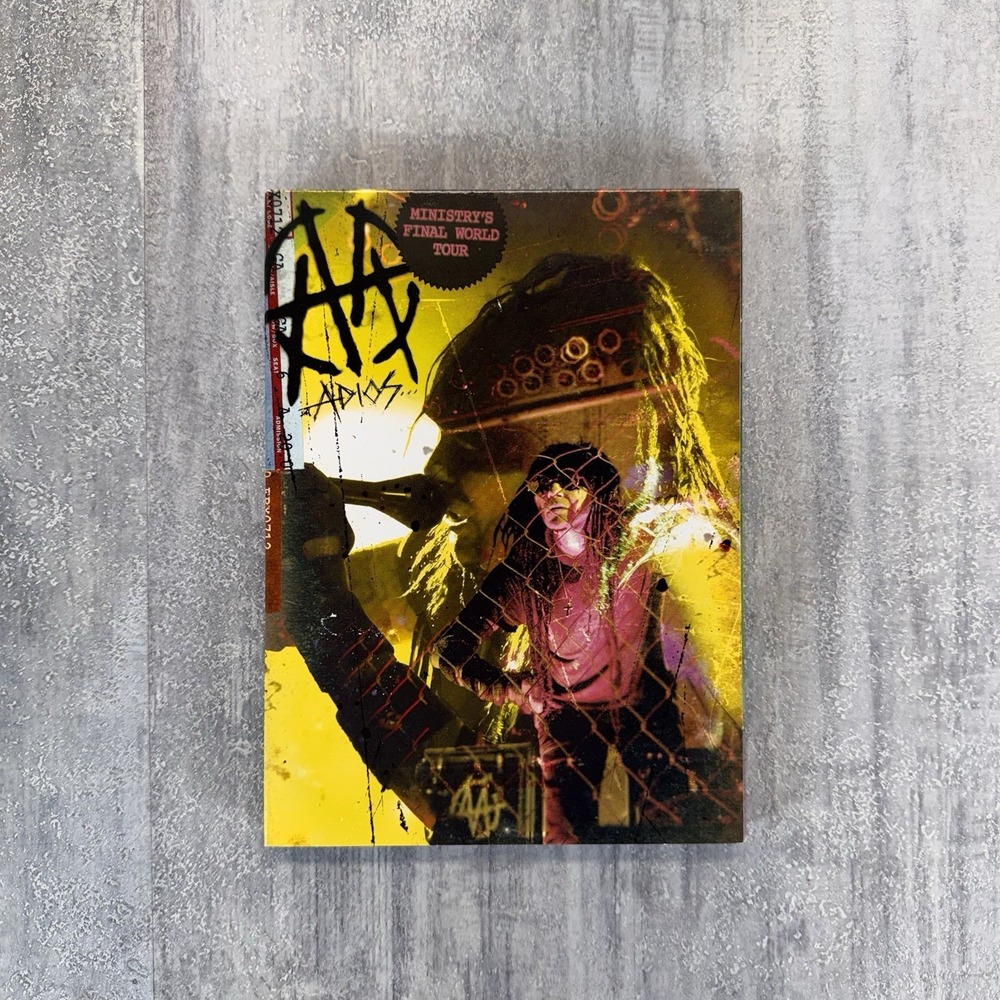 MINISTRY "ADIOS PUTAS MADRES LIVE" 2 DVD